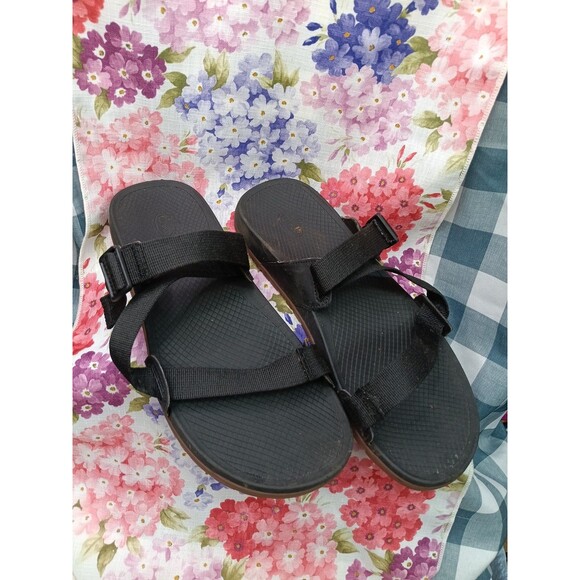 Chaco Chillos Men's Slides Size 12 Black - Picture 1 of 4